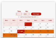 Mẫu báo cáo Tết Mậu Tuất 2018