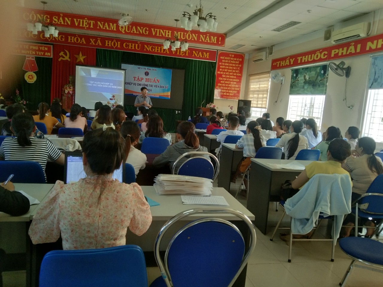 Sở Y tế Phú Yên Tập huấn chuyên môn, nghiệp vụ về Dân số và phát triển năm 2024 cho Cộng tác viên Dâ