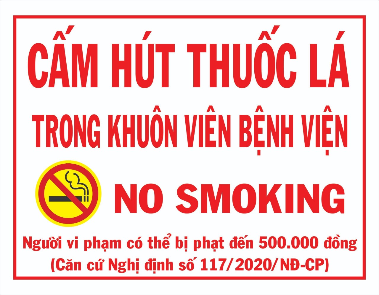 TRUNG TÂM Y TẾ HUYỆN TUY AN  TRIỂN KHAI THỰC HIỆN “CƠ SỞ Y TẾ KHÔNG KHÓI THUỐC LÁ”