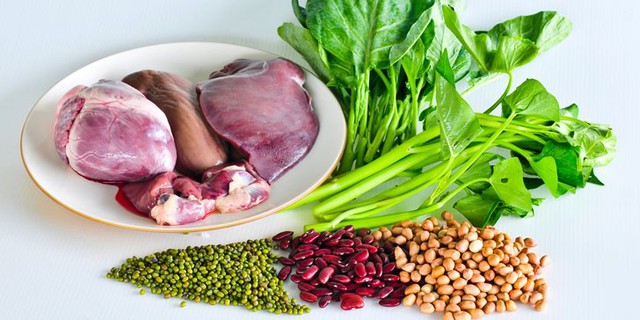 Cách bổ sung chất sắt giúp da hồng tóc đẹp