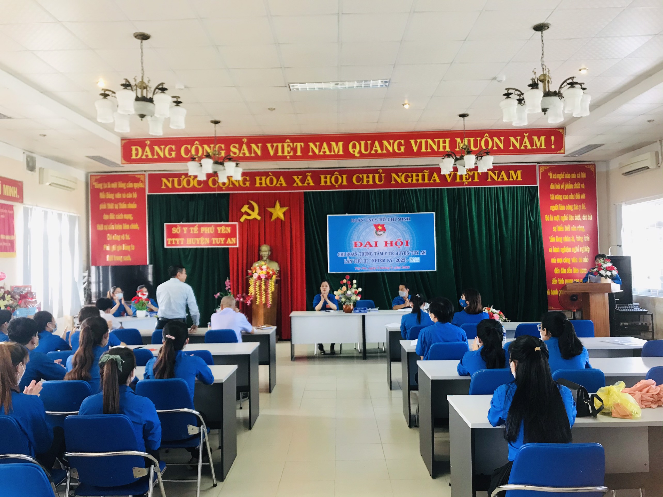 Đại hội chi đoàn Trung tâm Y tế huyện Tuy An lần thứ III