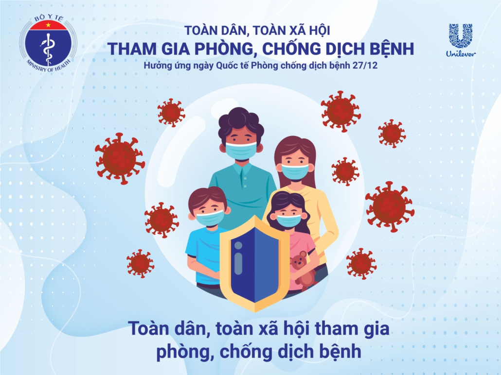 Trung tâm Y tế huyện Tuy An hưởng ứng ngàyNgày Quốc tế phòng, chống dịch bệnh 27/12