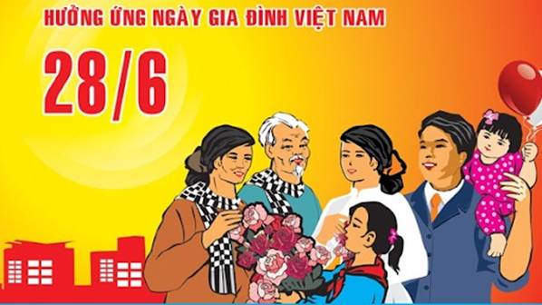 Bài viết tuyên truyền hưởng ứng Ngày Gia đình Việt Nam 28/6/2023