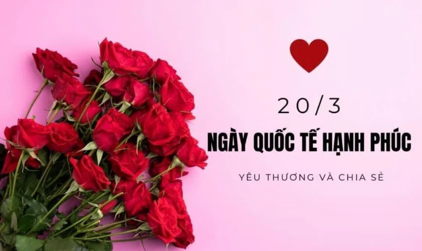 Hướng ứng ngày Quốc tế Hạnh phúc 20/3